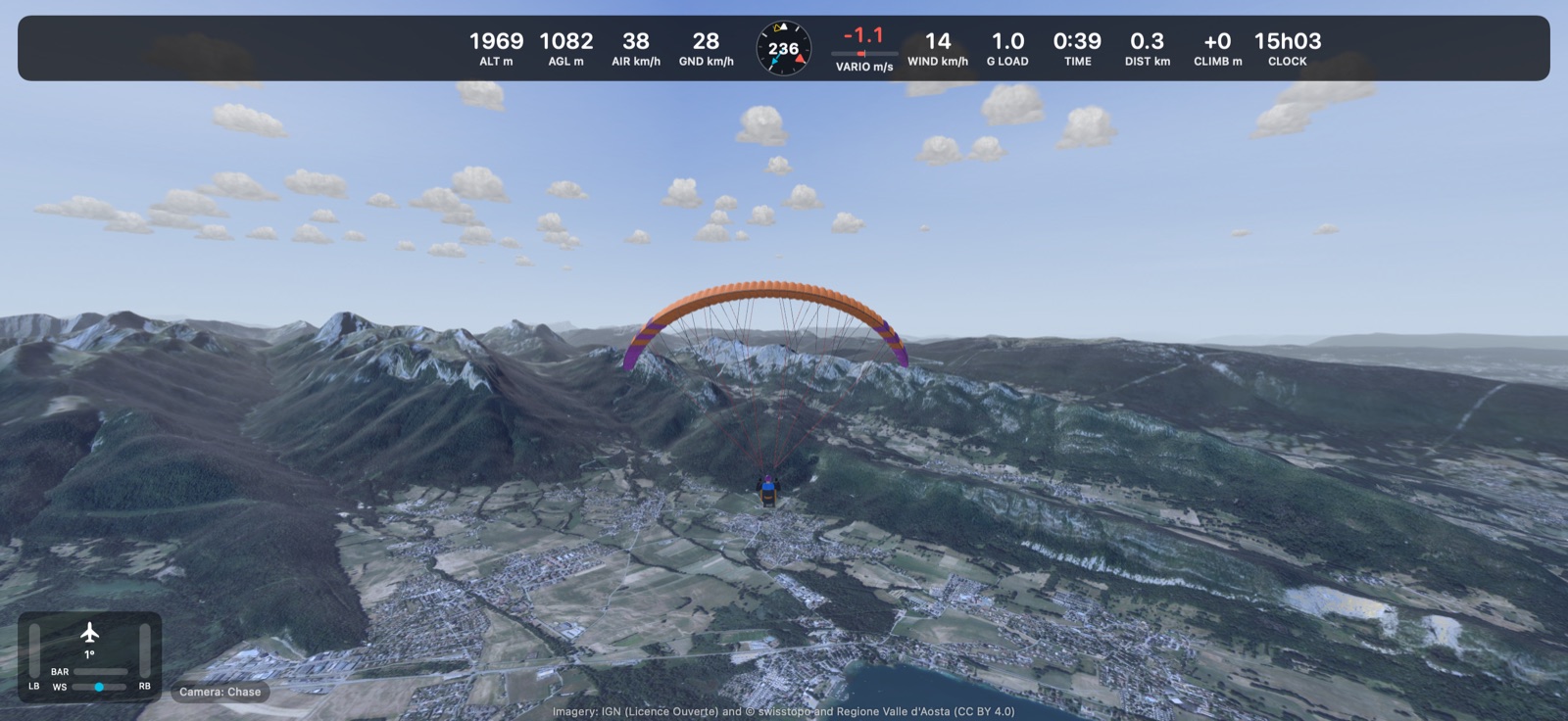 Ten French sites, real terrain and satellite imagery