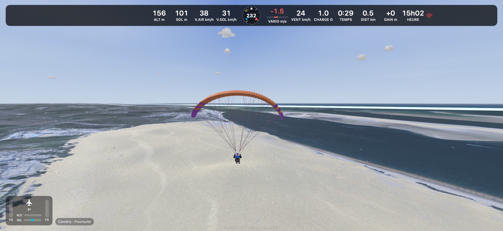 La dune du Pilat, au vent de mer